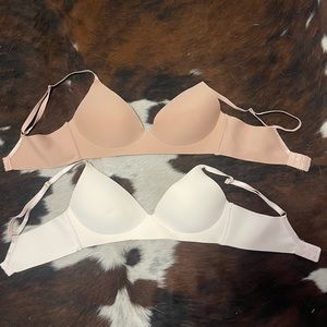 34B Bras x2 no wire